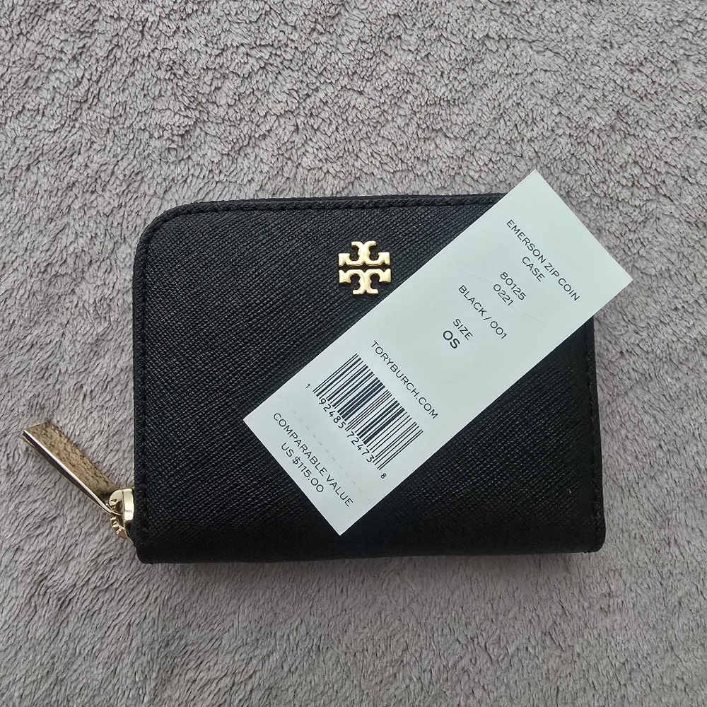 TORY BURCH Emerson Zip Coin Case - Picture 2 of 6